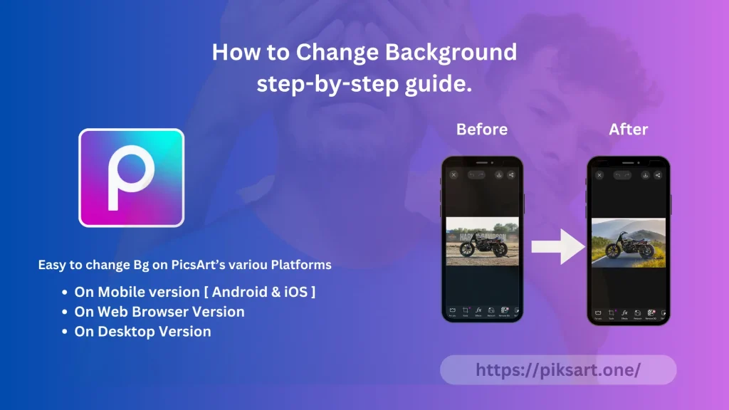 change photo background step by step guide